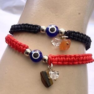 Evil Eye Lucky Charm Bracelet Lot of 2